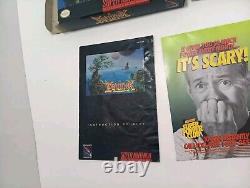 Equinox Super Nintendo SNES Authentic CIB Complete In Box Manual Cart, Poster