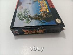 Equinox Super Nintendo SNES Authentic CIB Complete In Box Manual Cart, Poster