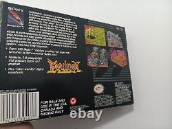 Equinox Super Nintendo SNES Authentic CIB Complete In Box Manual Cart, Poster