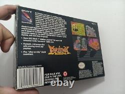 Equinox Super Nintendo SNES Authentic CIB Complete In Box Manual Cart, Poster