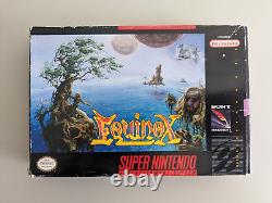 Equinox Super Nintendo SNES Video Game Complete in Box 1992 CIB