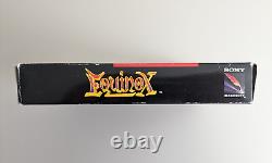 Equinox Super Nintendo SNES Video Game Complete in Box 1992 CIB