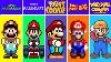 Evolution Of Super Mario Games In Super Nintendo Snes Console 1990 1998