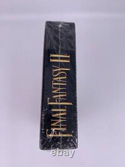 FINAL FANTASY II 2 Super Nintendo SNES CIB Complete Box Manual Authentic Tested