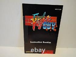 FINAL FIGHT GUY Super Nintendo SNES CIB Rare Blockbuster Exclusive Authentic