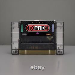 FXPAK Pro 3k Games For Nintendo SNES + 8Gb MicroSD Card! Plays Most All Games