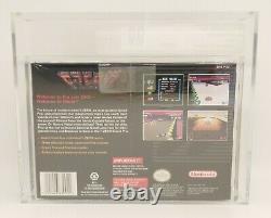 F-Zero (Super Nintendo SNES) Brand New, Sealed VGA Graded 90+ NM+/MT