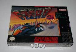 F-Zero Super Nintendo SNES FACTORY SEALED