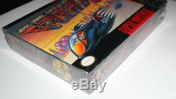 F-Zero Super Nintendo SNES FACTORY SEALED