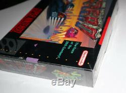 F-Zero Super Nintendo SNES FACTORY SEALED