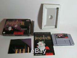 Final Fantasy Dream LOT 1 2 3 I II III Complete CIB Super Nintendo SNES & NES VG