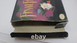 Final Fantasy III (Super Nintendo, 1994) SNES Box, Game, Manual, POSTER TESTED