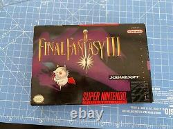 Final Fantasy III (Super Nintendo Entertainment System) NTSC CIB