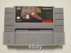 Final Fantasy III (Super Nintendo, SNES) CIB + Posters