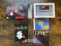 Final Fantasy III Super Nintendo SNES NTSC USA