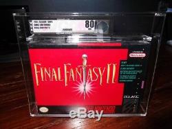 Final Fantasy II 2 Super Nintendo 1991 Snes III BRAND NEW FACTORY SEALED VGA 80
