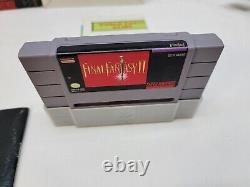 Final Fantasy II 2 (Super Nintendo Snes) Complete in Box (Cib) with Map