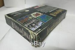 Final Fantasy II 2 ii FF Super Nintendo SNES RPG Map Box Manual Complete CIB Lot