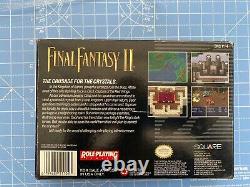 Final Fantasy II (Super Nintendo Entertainment System) NTSC CIB