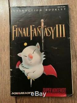 Final Fantasy Lot 2, 3, Mystic Quest, Complete CIB Super Nintendo SNES