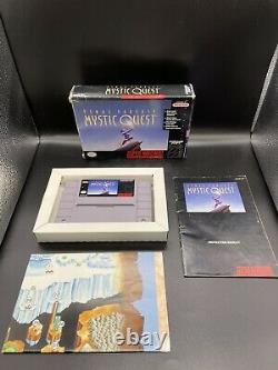 Final Fantasy Mystic Quest (Super Nintendo) SNES Complete In Box With Map