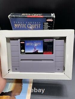 Final Fantasy Mystic Quest (Super Nintendo) SNES Complete In Box With Map