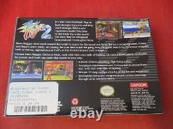 Final Fight 2 (Super Nintendo SNES) COMPLETE with Box manual game WORKS