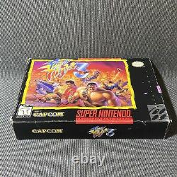 Final Fight 3 Super Nintendo SNES Capcom Video Game Complete CIB