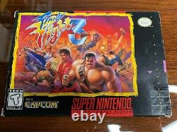 Final Fight 3 for Super Nintendo SNES Authentic Cart Box Capcom Beat up guy