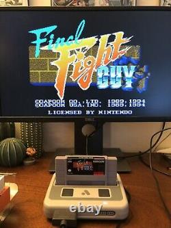 Final Fight Guy Box And Cart, No Manual (Super Nintendo Entertainment System)