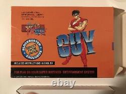 Final Fight Guy Box And Cart, No Manual (Super Nintendo Entertainment System)