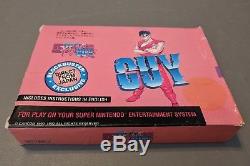 Final Fight Guy Original Box Only Super Nintendo SNES AUTHENTIC Not Complete CIB