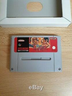 Final Fight SNES / Super Nintendo Game PAL CIB Tested