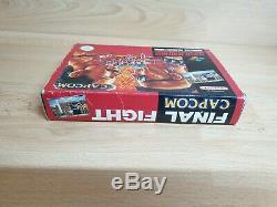 Final Fight SNES / Super Nintendo Game PAL CIB Tested