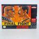 Final Fight (super Nintendo Snes) Box, Game Cartridge W Manual & Protector Works