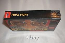 Final Fight (Super Nintendo SNES) Complete in Box GREAT Shape