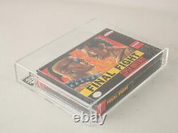 Final Fight Super Nintendo SNES VGA 90+ Wata 9.8 Perfect MINT Uncirculated