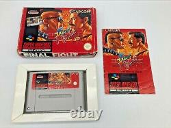 Final Fight for Super Nintendo SNES Boxed with manual