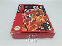 Final Fight for Super Nintendo SNES Boxed with manual