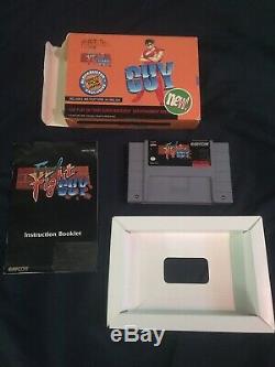 Final fight guy super nintendo SNES CIB