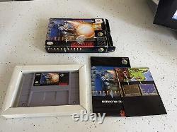 Firestriker (Super Nintendo, SNES) Complete in box with poster Fire Striker