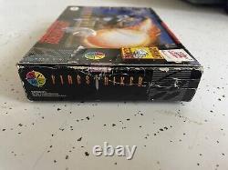 Firestriker (Super Nintendo, SNES) Complete in box with poster Fire Striker