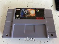 Firestriker (Super Nintendo, SNES) Complete in box with poster Fire Striker