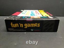 Fun'N Games (Super Nintendo Entertainment System, 1994) SNES Complete Boxed