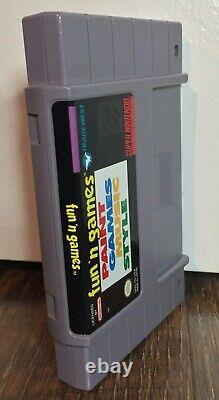 Fun'n Games SNES Super NES Super Nintendo Complete with Box and Manual Rare