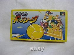 GO GO DODGE LEAGUE Super Famicom SNES Japan Game SFC Nintendo Video Games