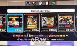 Genuine Nintendo SNES Classic Super NES HACKED PRO MODDED TECMO SUPER BOWL 2019