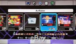 Genuine Nintendo SNES Classic Super NES HACKED PRO MODDED TECMO SUPER BOWL 2019