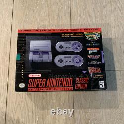 Genuine SNES Super Nintendo Classic Mini Entertainment System 7500+ Extra Games