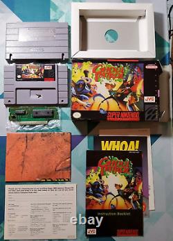 Ghoul Patrol Super Nintendo SNES 100% Complete in Box CIB with Poster & Reg Card